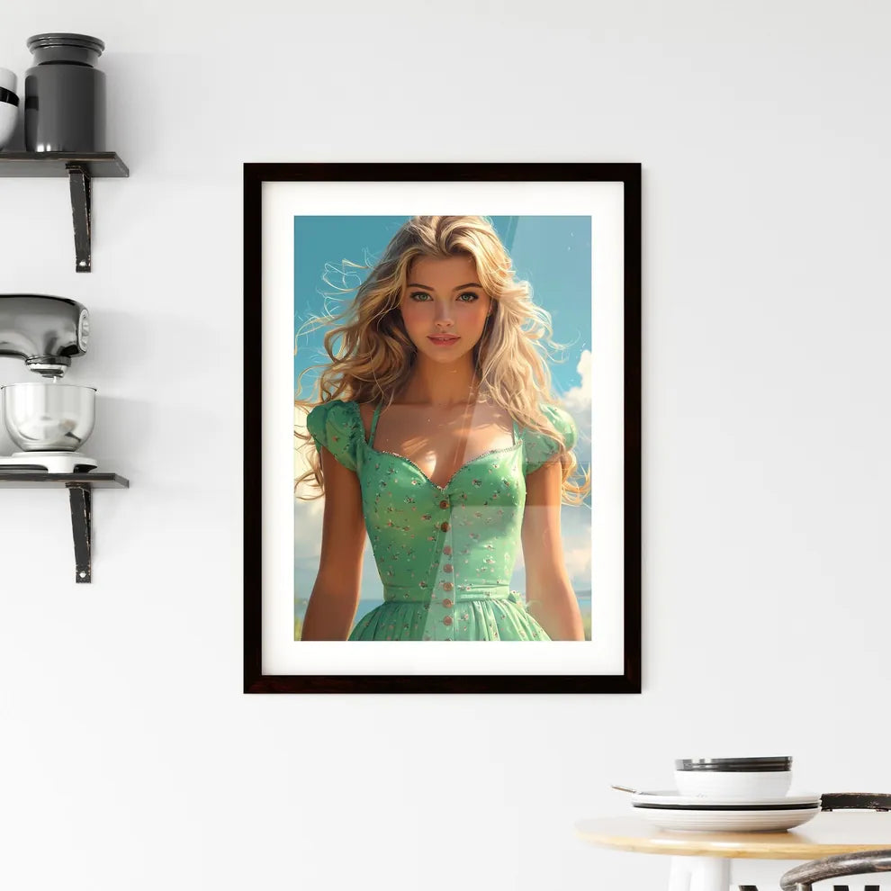 Pin up Framed Print