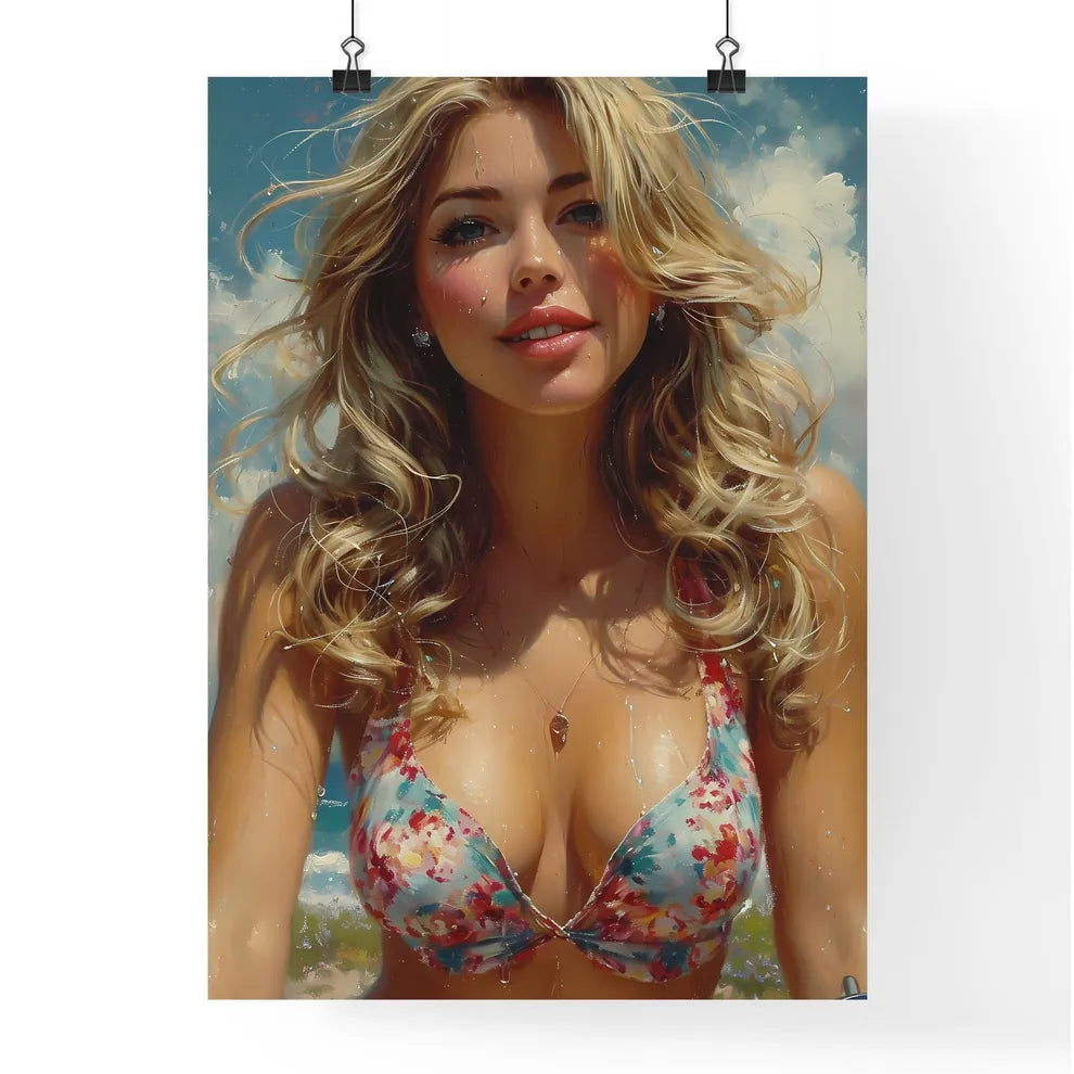 Absolutely gorgeous trashy redneck woman - A Poster