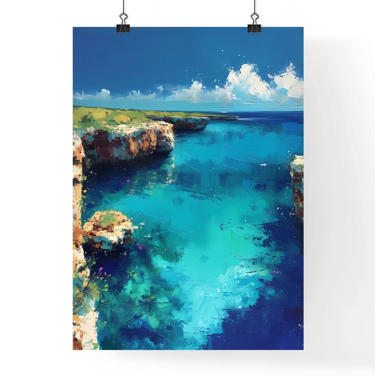 Cenotes of Yucatan Poster