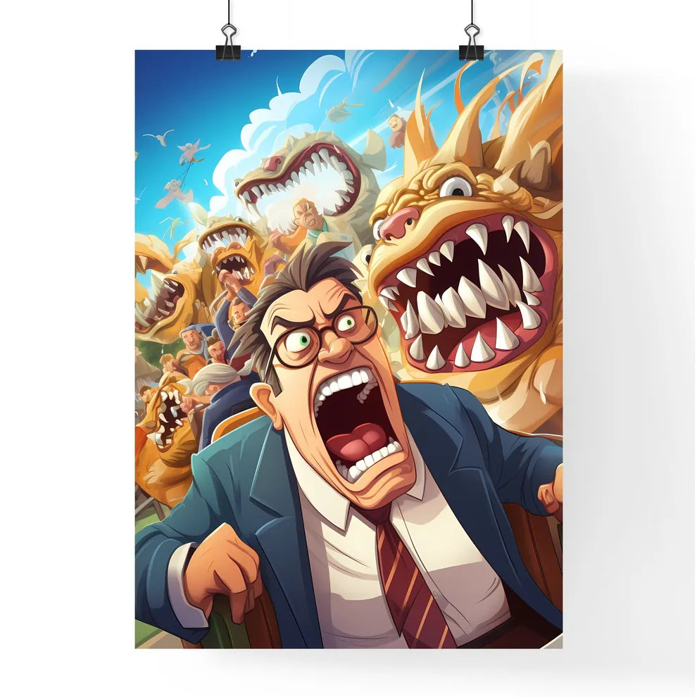 Emotions on a rollercoaster?  Poster