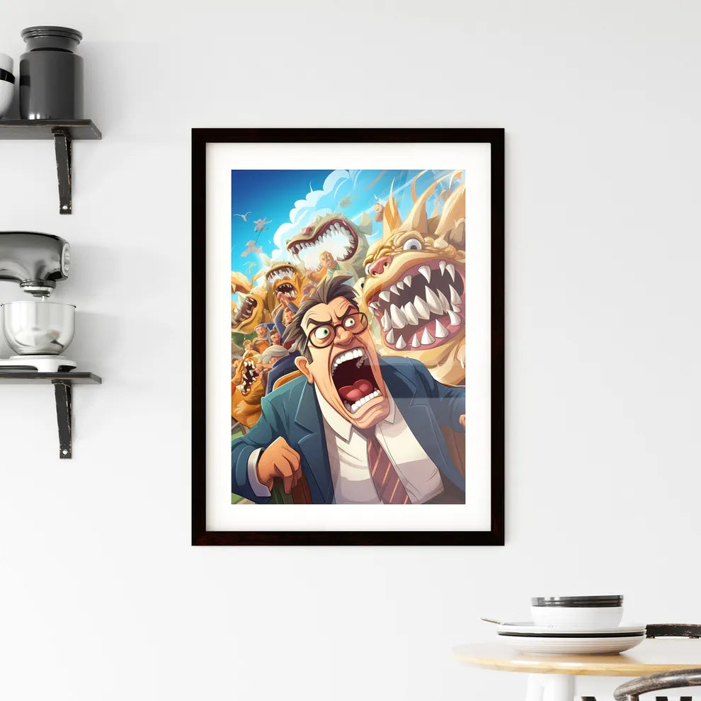 Emotions on a rollercoaster?  Framed Print