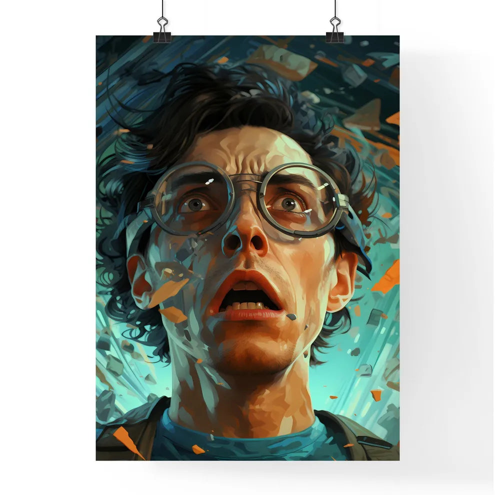 Emotions on a rollercoaster? - Art print of  Poster