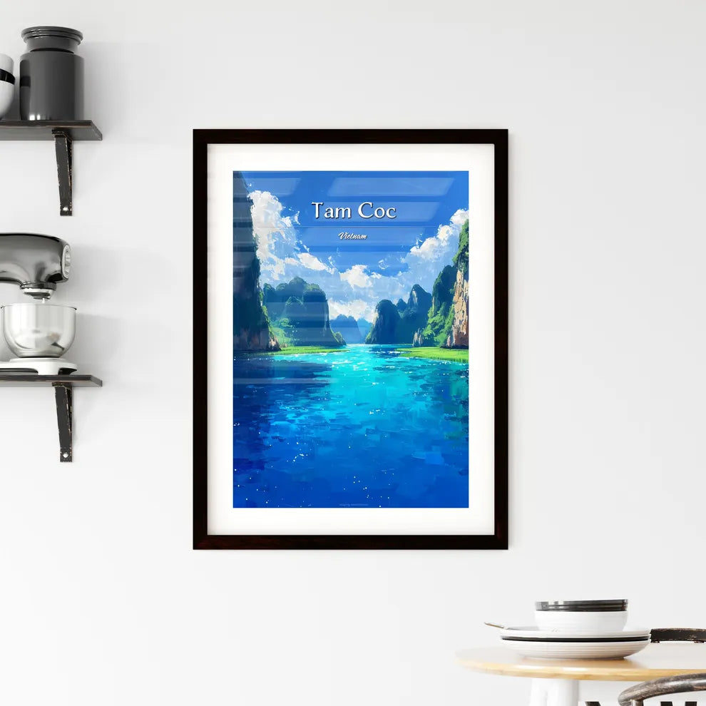 Tam Coc Framed Print