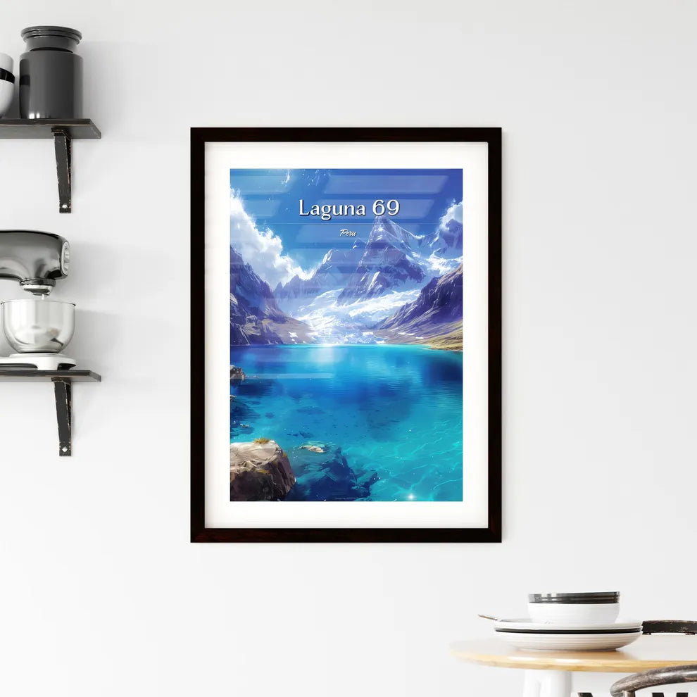 Laguna 69 Framed Print