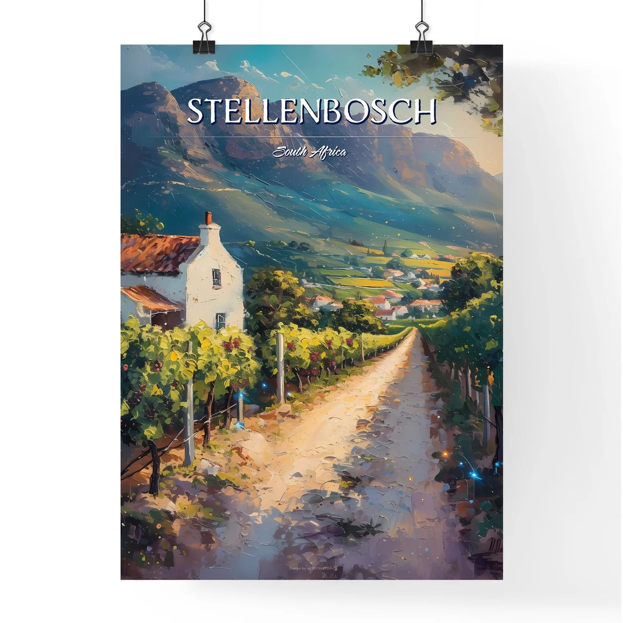 Stellenbosch Poster