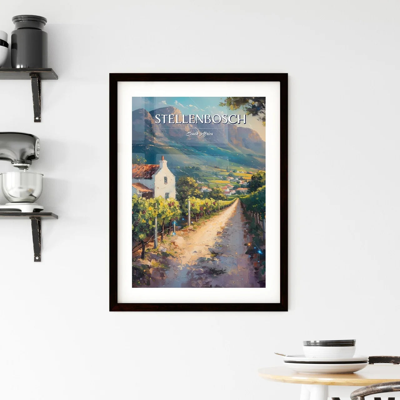 Stellenbosch Framed Print