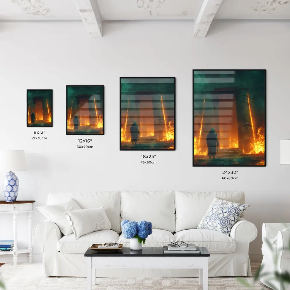 Ancient Israelites at the old ancient prehis - Kitchen Hangings