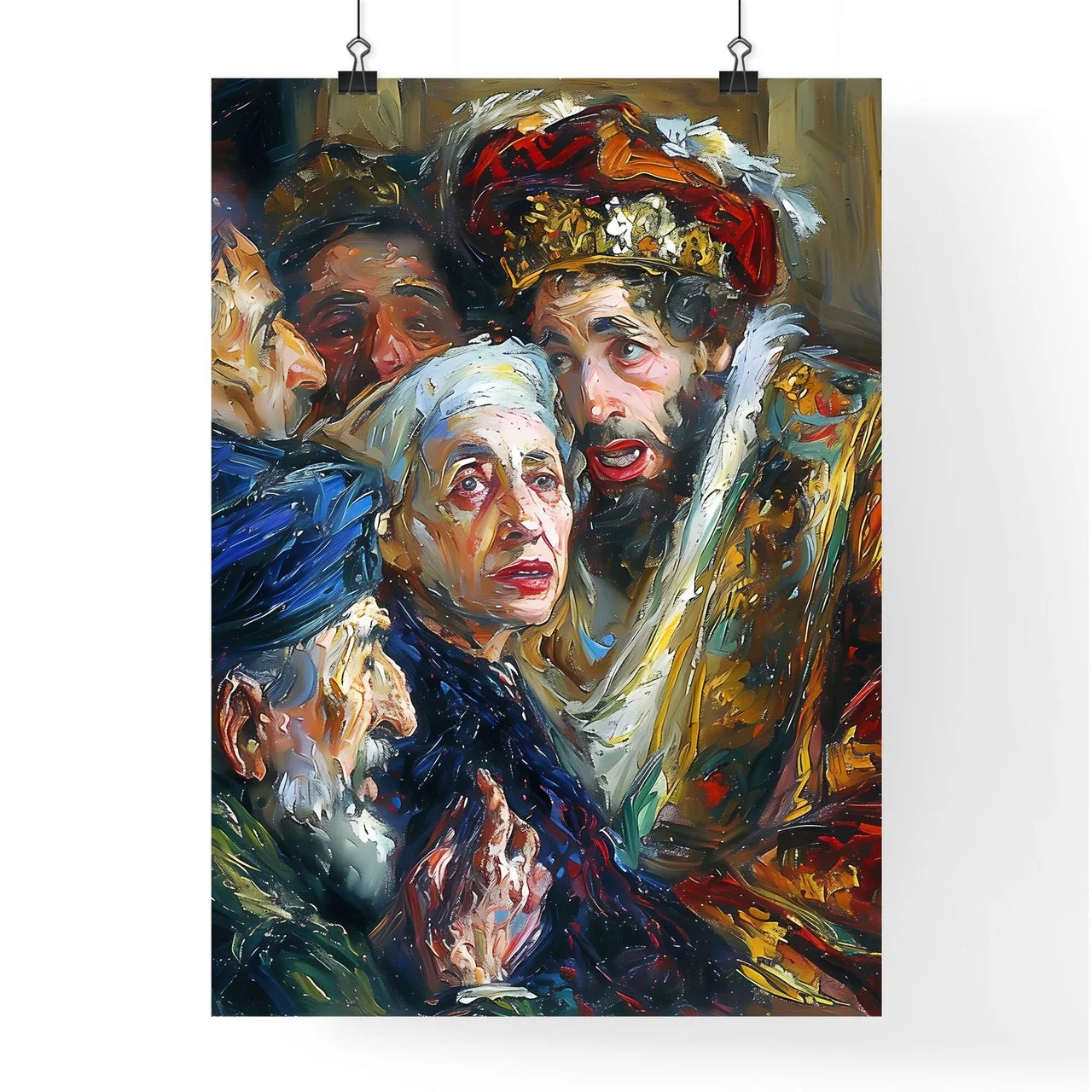 God's judgment and mercy on Israel's rebelliousness and idolatry throughout history  Poster