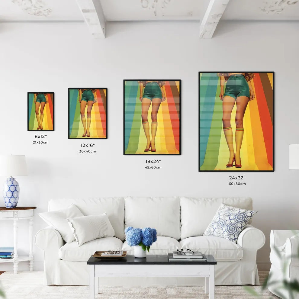 Uncommon pin up girl illustration - Art prin - Kitchen Hangings