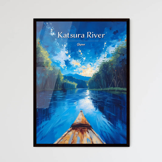Katsura River - Framed Art Print