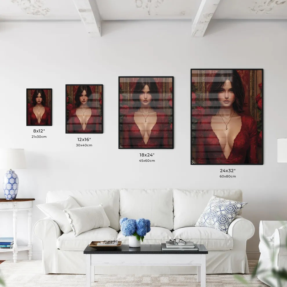 Uncommon pin up girl illustration - Art prin - Kitchen Hangings