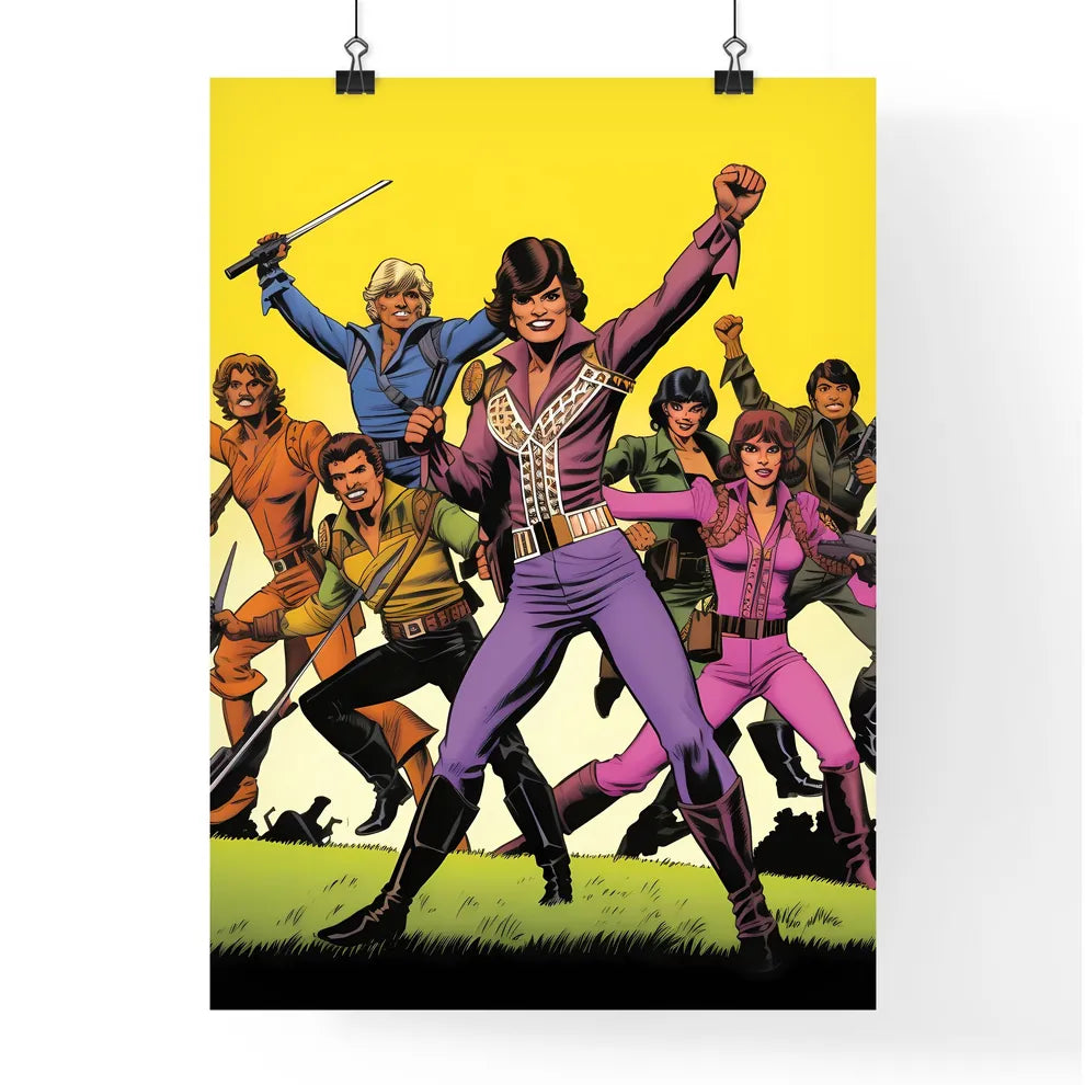 Vintage motorcycle racing poster - Art print Poster