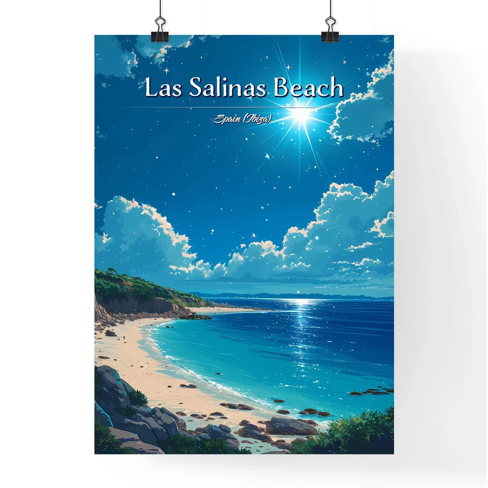 Las Salinas Beach Poster