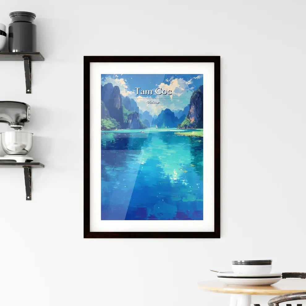 Tam Coc Framed Print