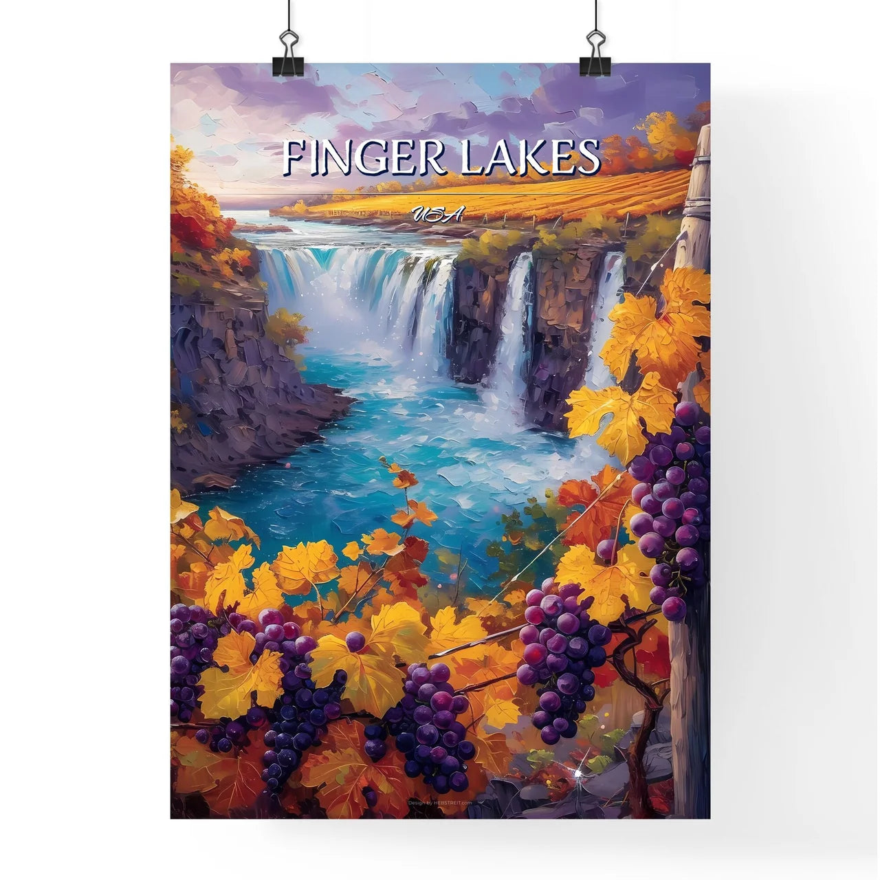 Finger Lakes Poster