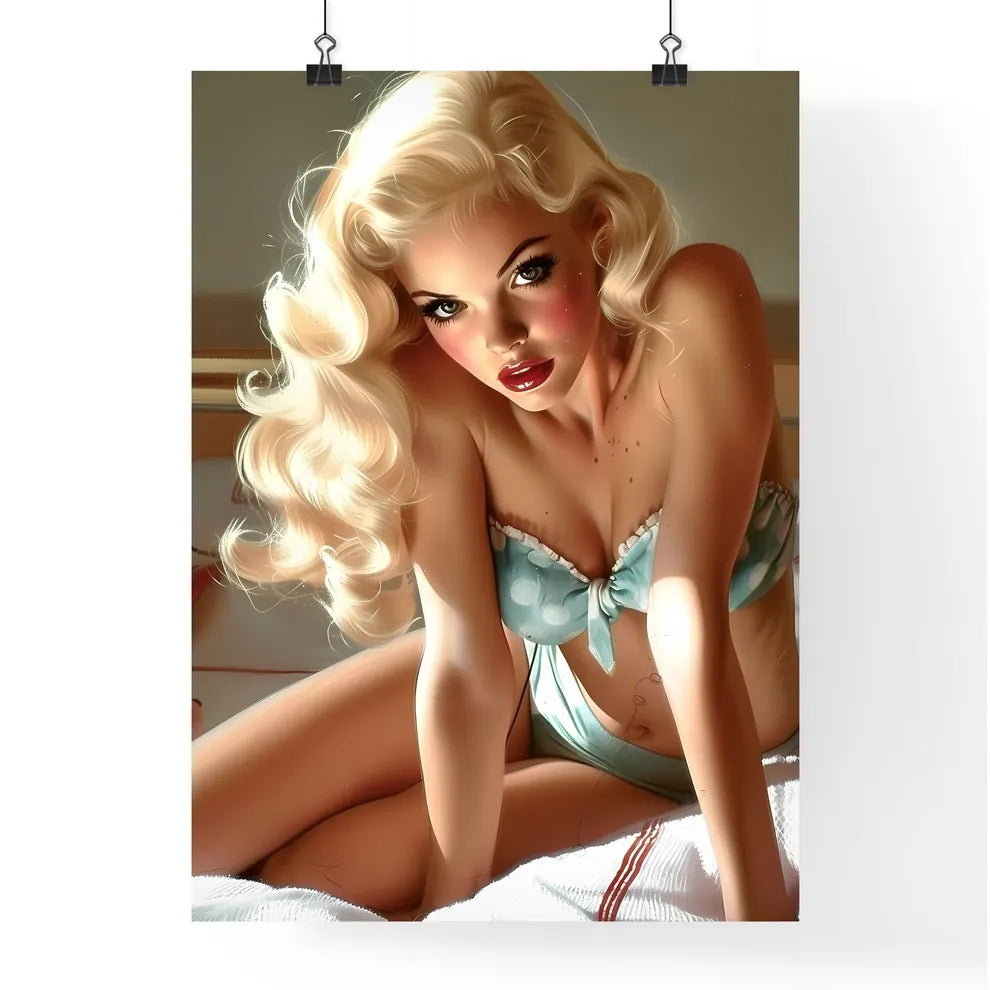 Pin up style Poster