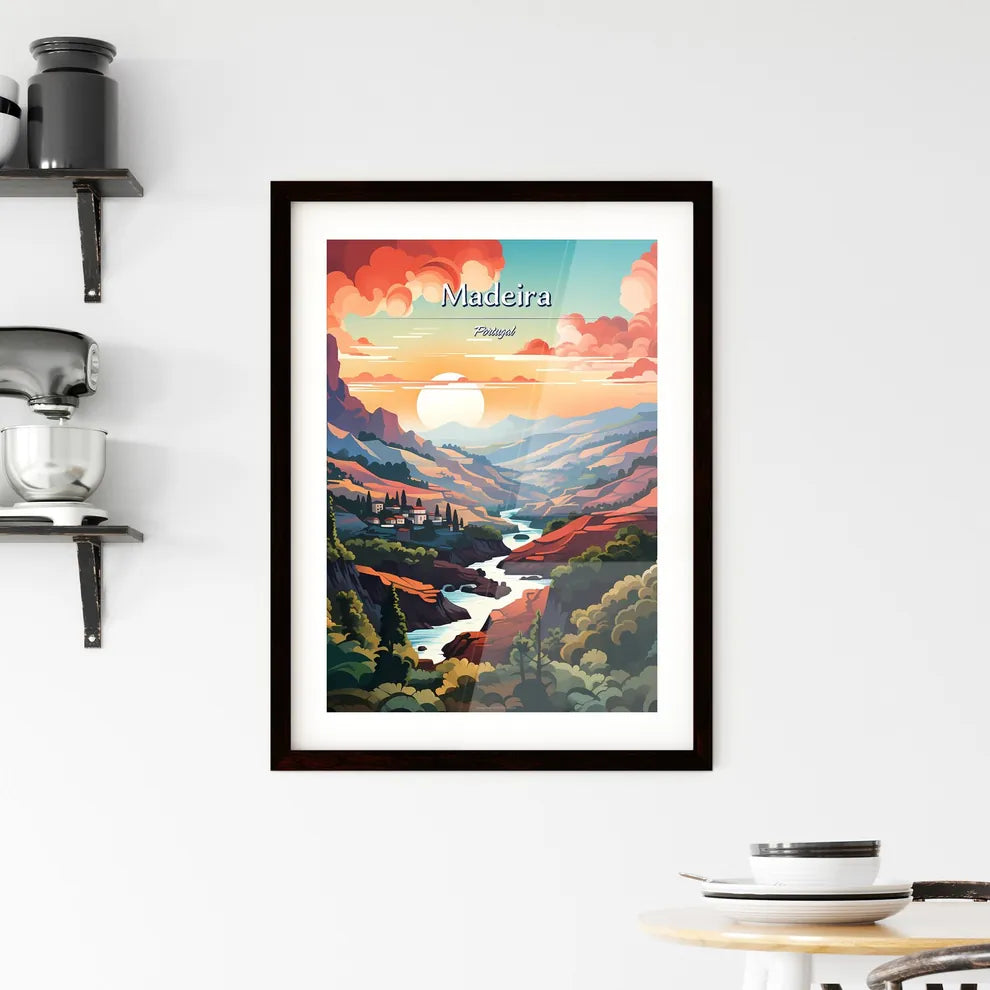 Madeira Framed Print
