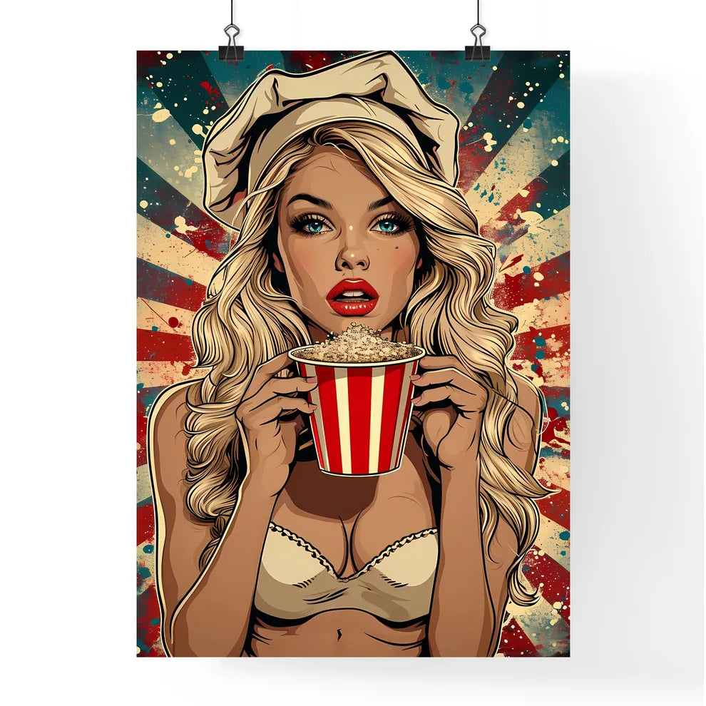 A super morbidly obese immobile woman chef - Poster