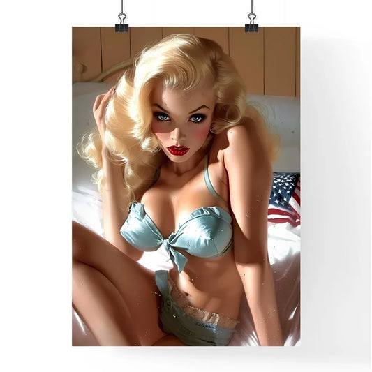 Pin up style Poster