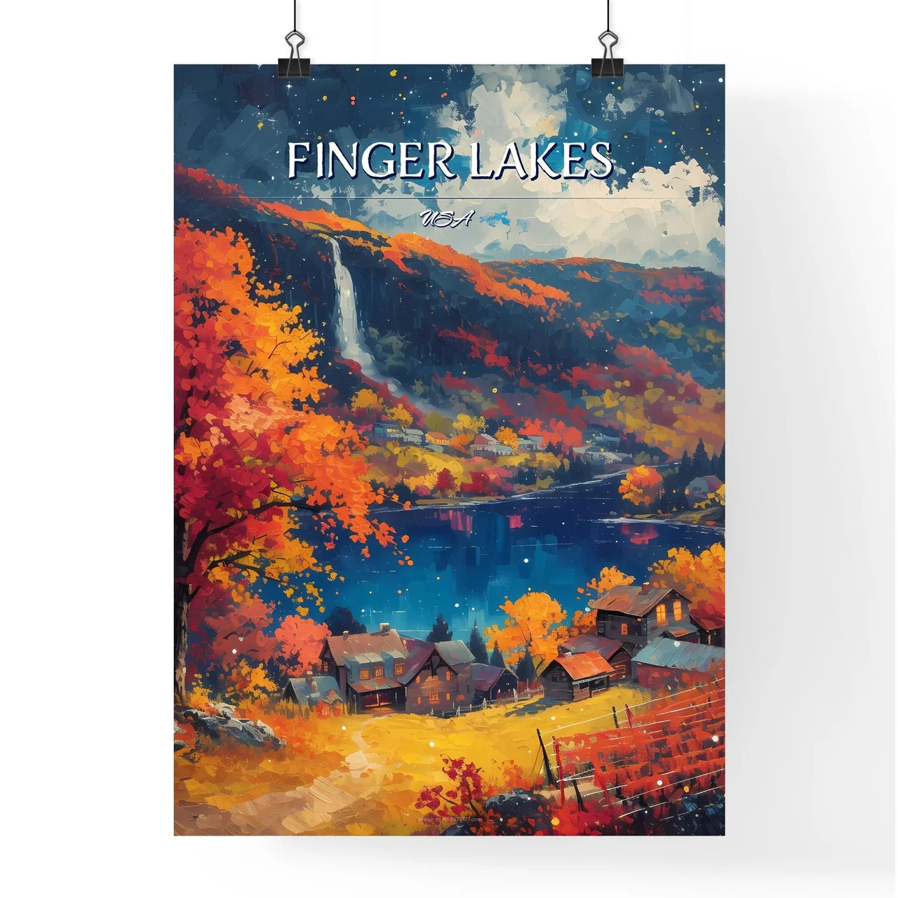 Finger Lakes Poster