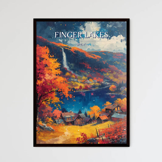 Finger Lakes - Framed Art Print