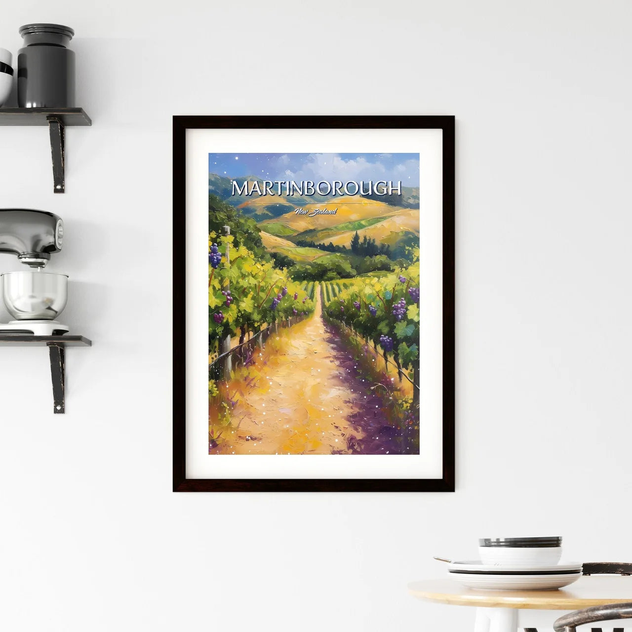 Martinborough Framed Print