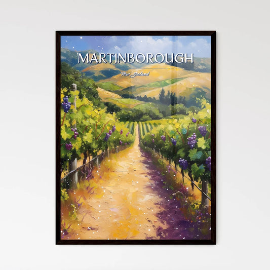 Martinborough - Framed Art Print