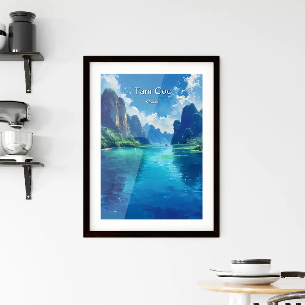 Tam Coc Framed Print