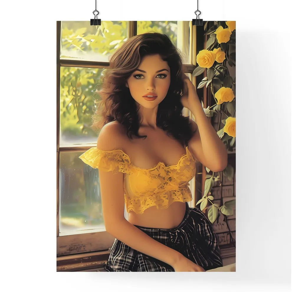 Pin up artwork for detergent ad - Art print  Poster