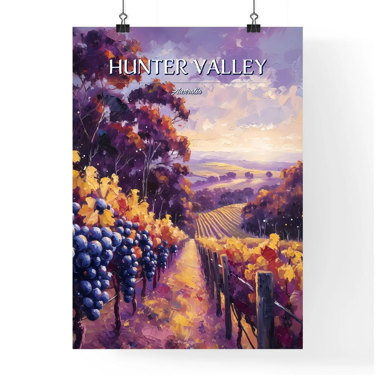Hunter Valley Poster