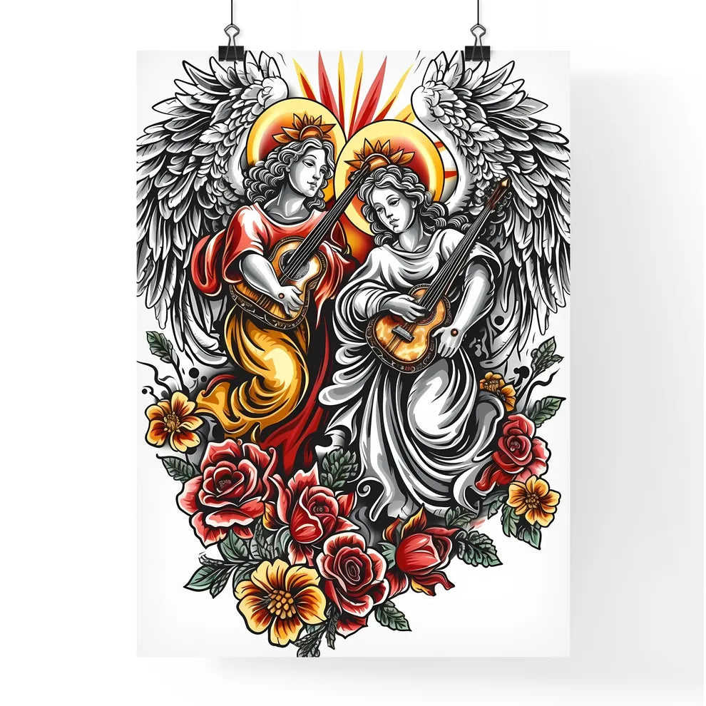 Angels in heaven Poster