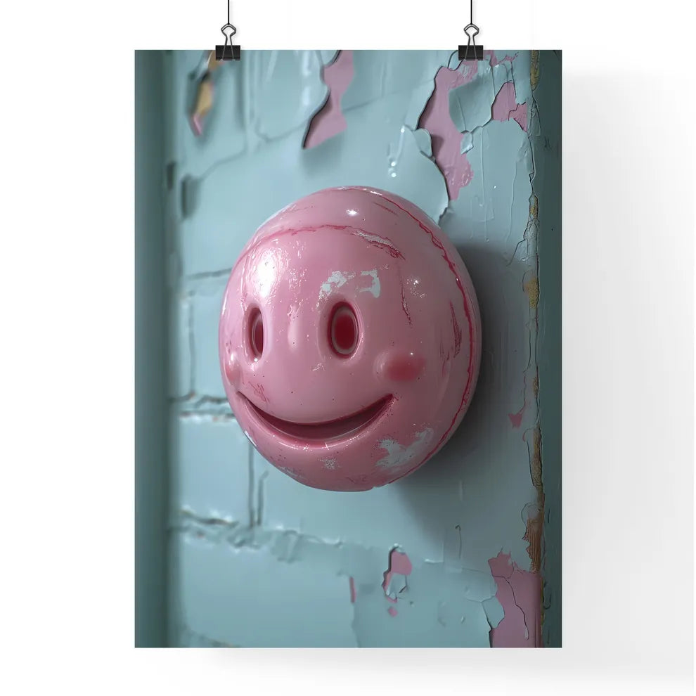 A minimalist smiley Poster