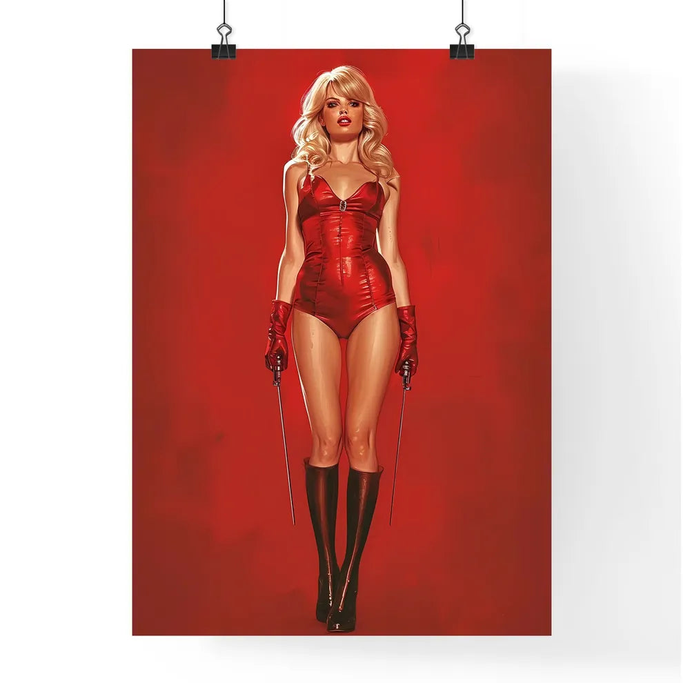 Vintage 1950's illustration - Art print of a Poster