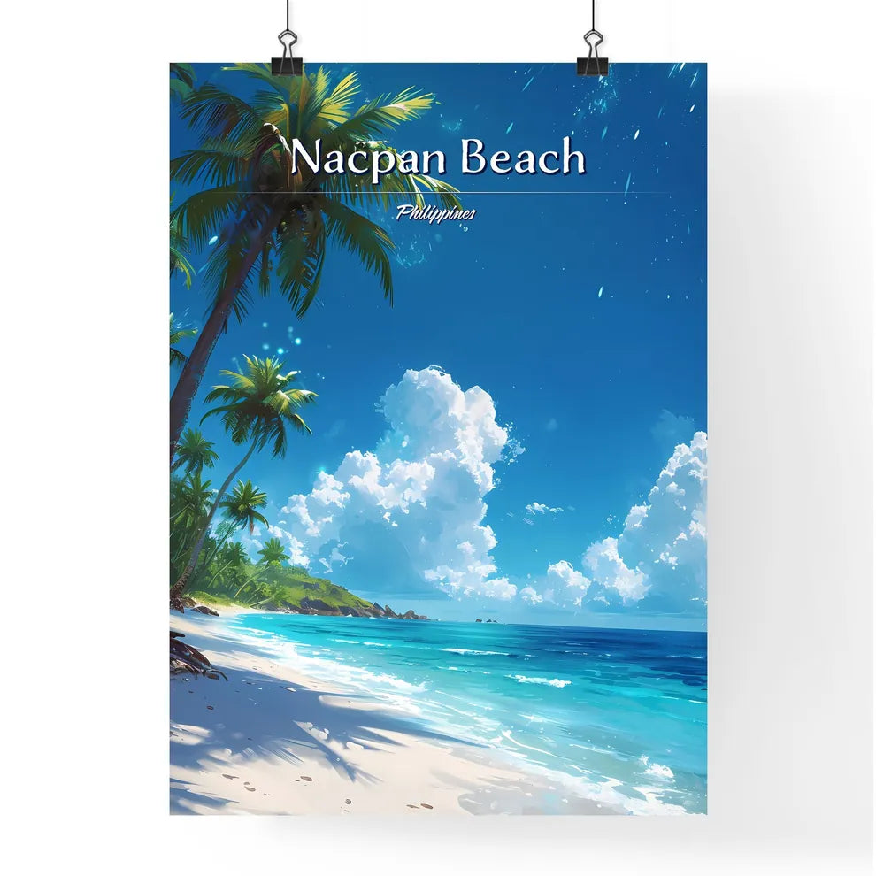 Nacpan Beach Poster