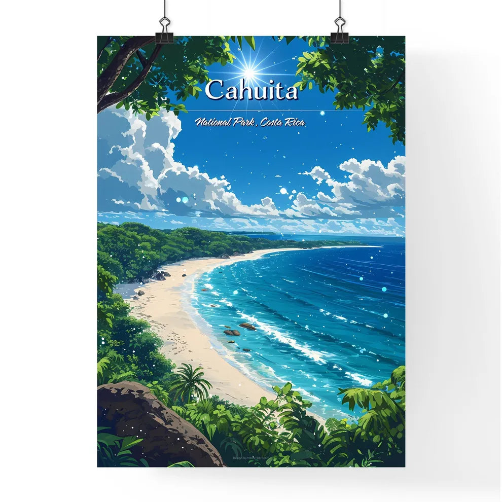 Cahuita National Park Beach Poster