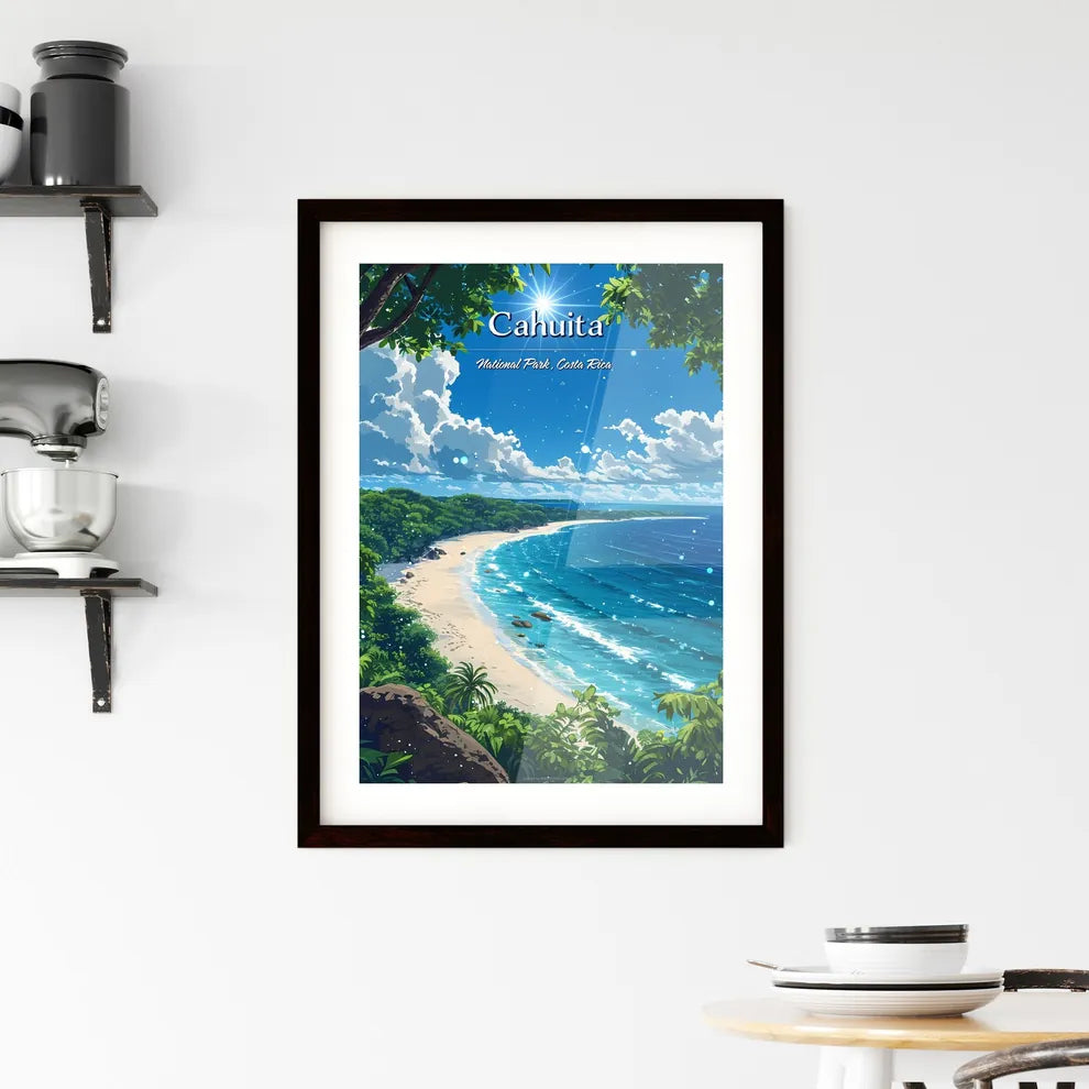 Cahuita National Park Beach Framed Print