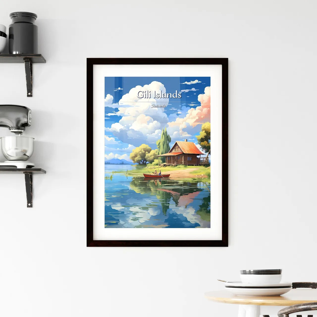 Gili Islands Framed Print
