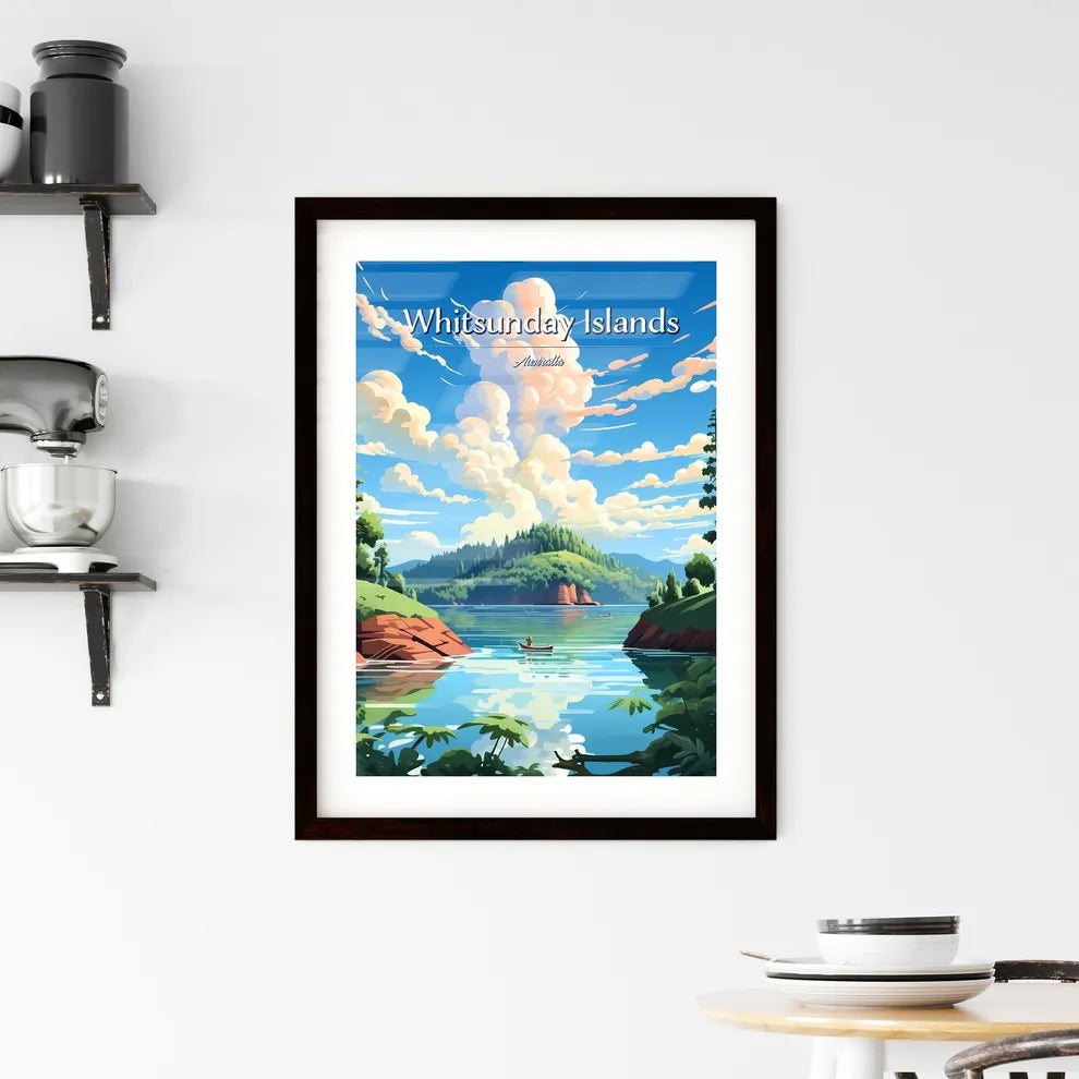 Whitsunday Islands Framed Print