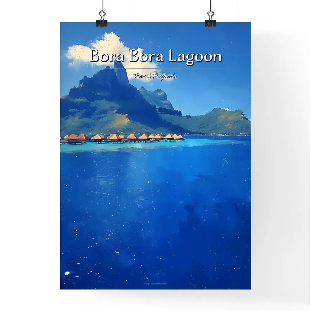 Bora Bora Lagoon Poster