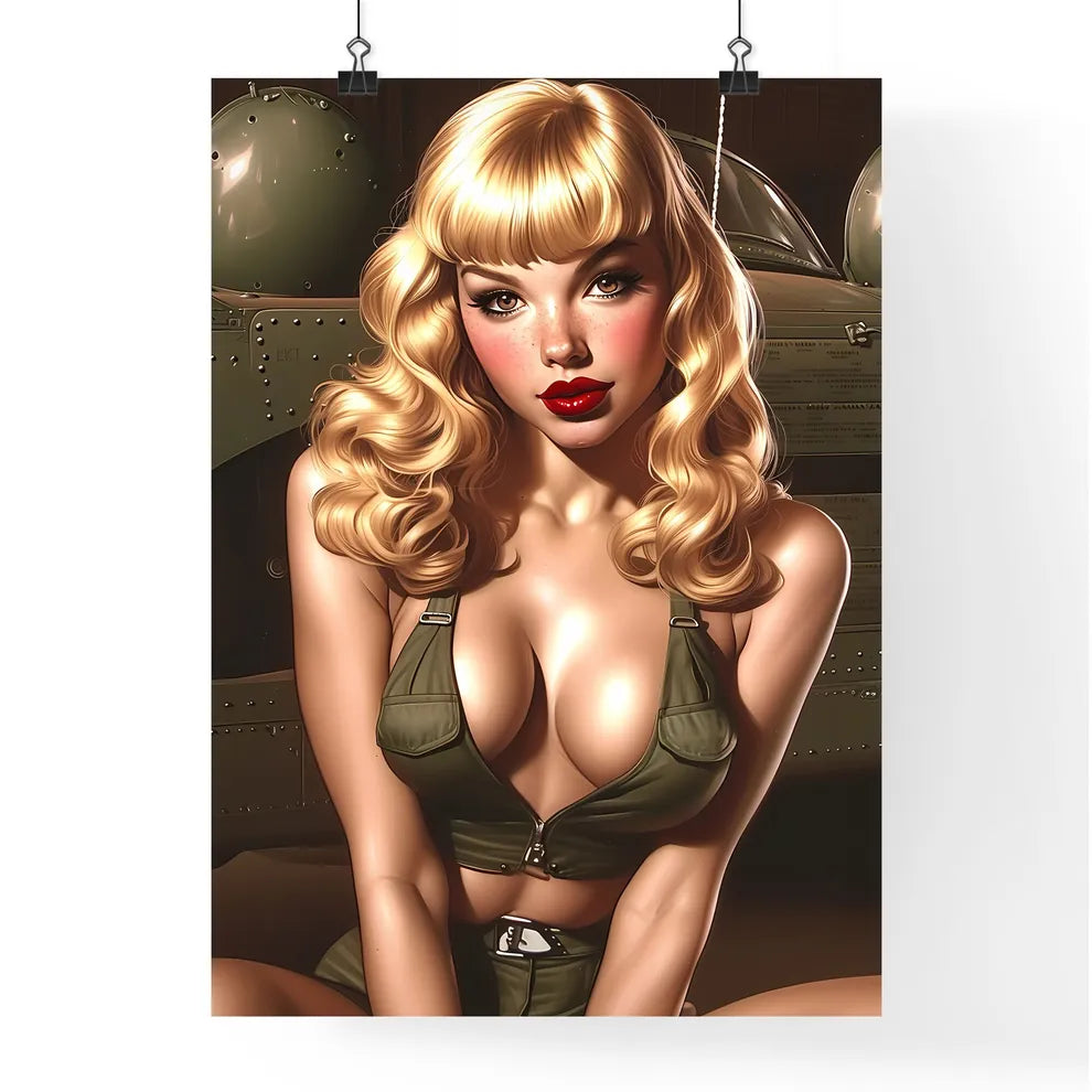 1950's pin up Poster