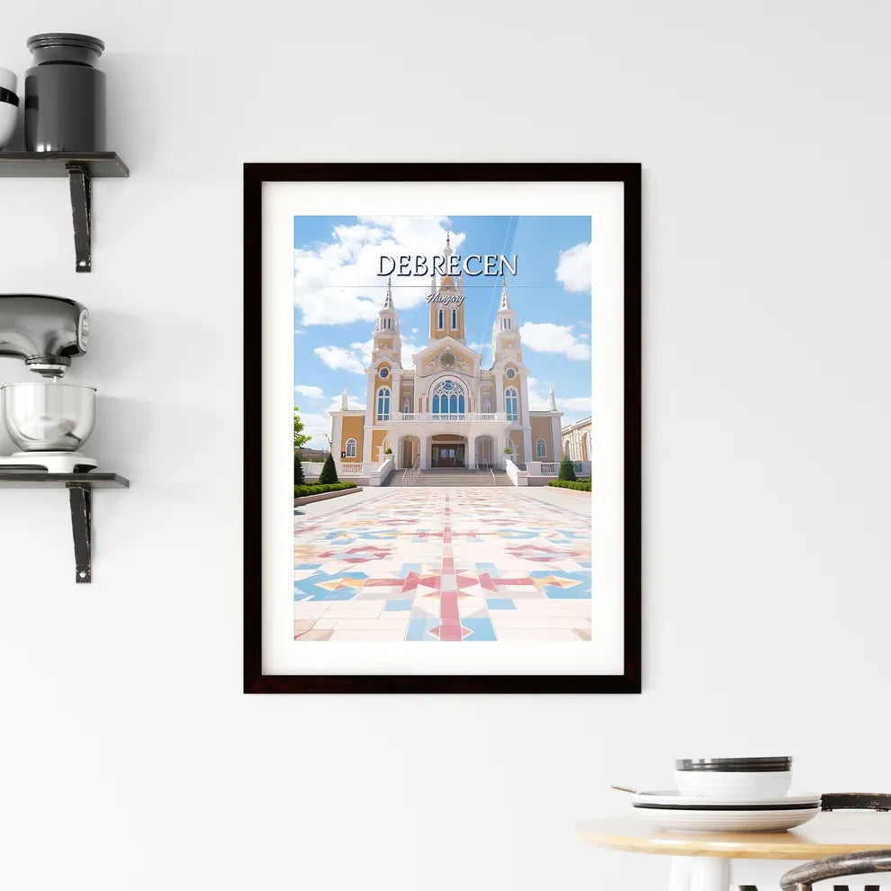 Debrecen, Hungary - Art print of a woman sitting on a bed Custom Print