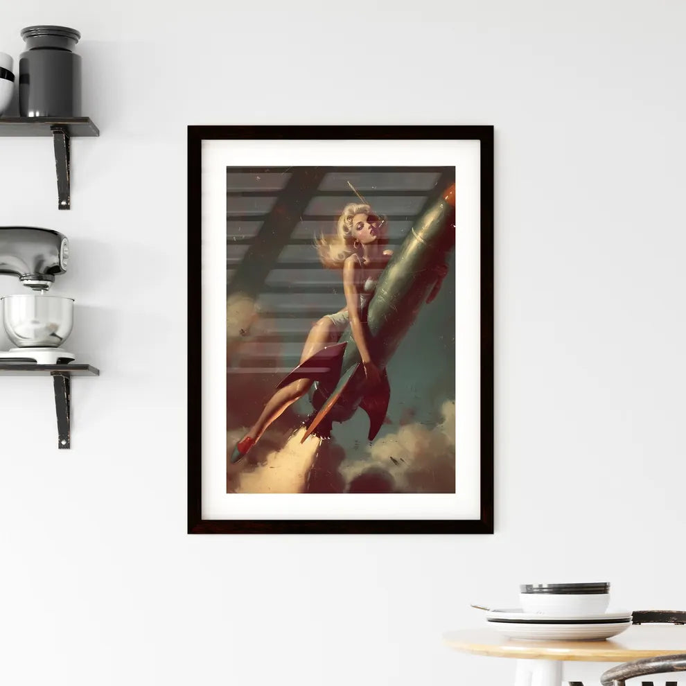 The head nurse sharply directed the nurses r Framed Print