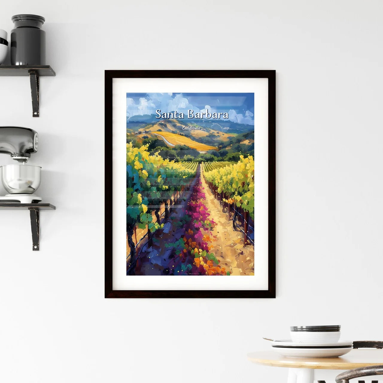 Santa Barbara Framed Print