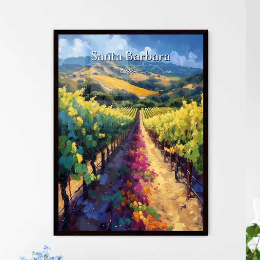 Santa Barbara - Framed Art Print