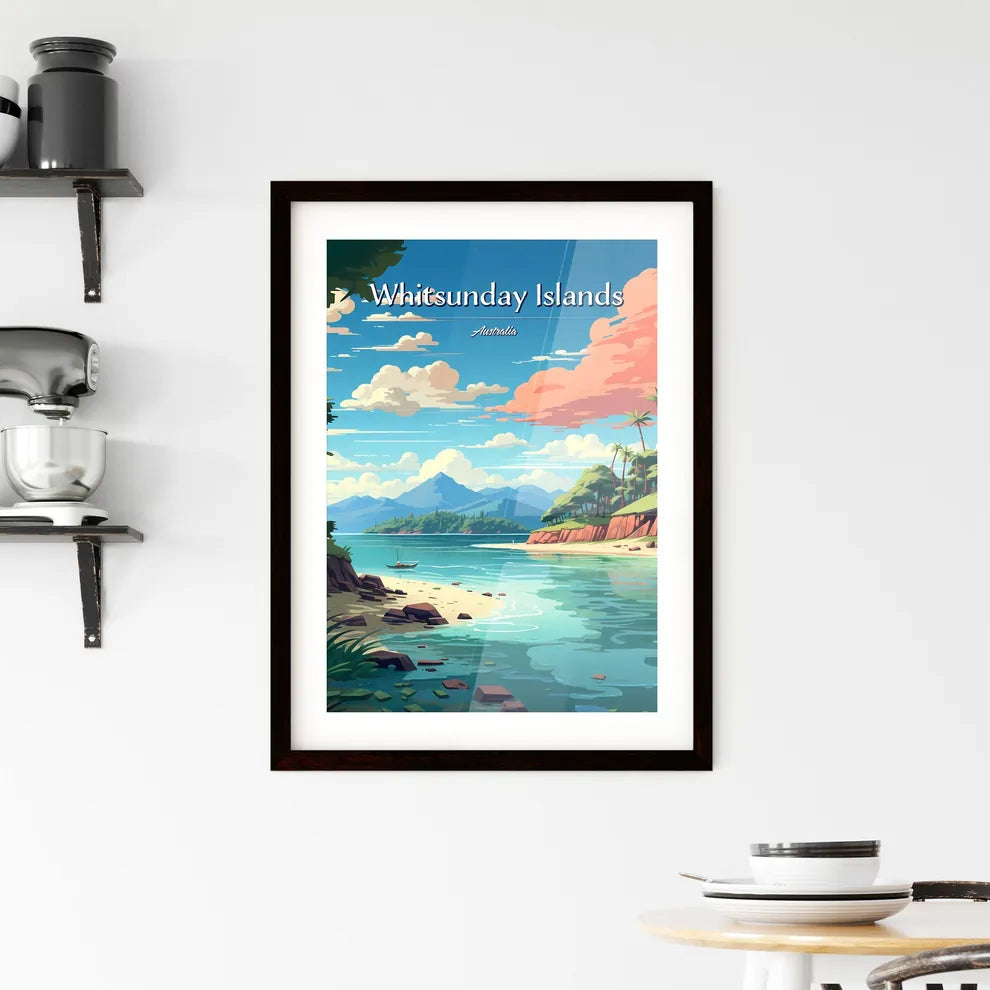 Whitsunday Islands Framed Print