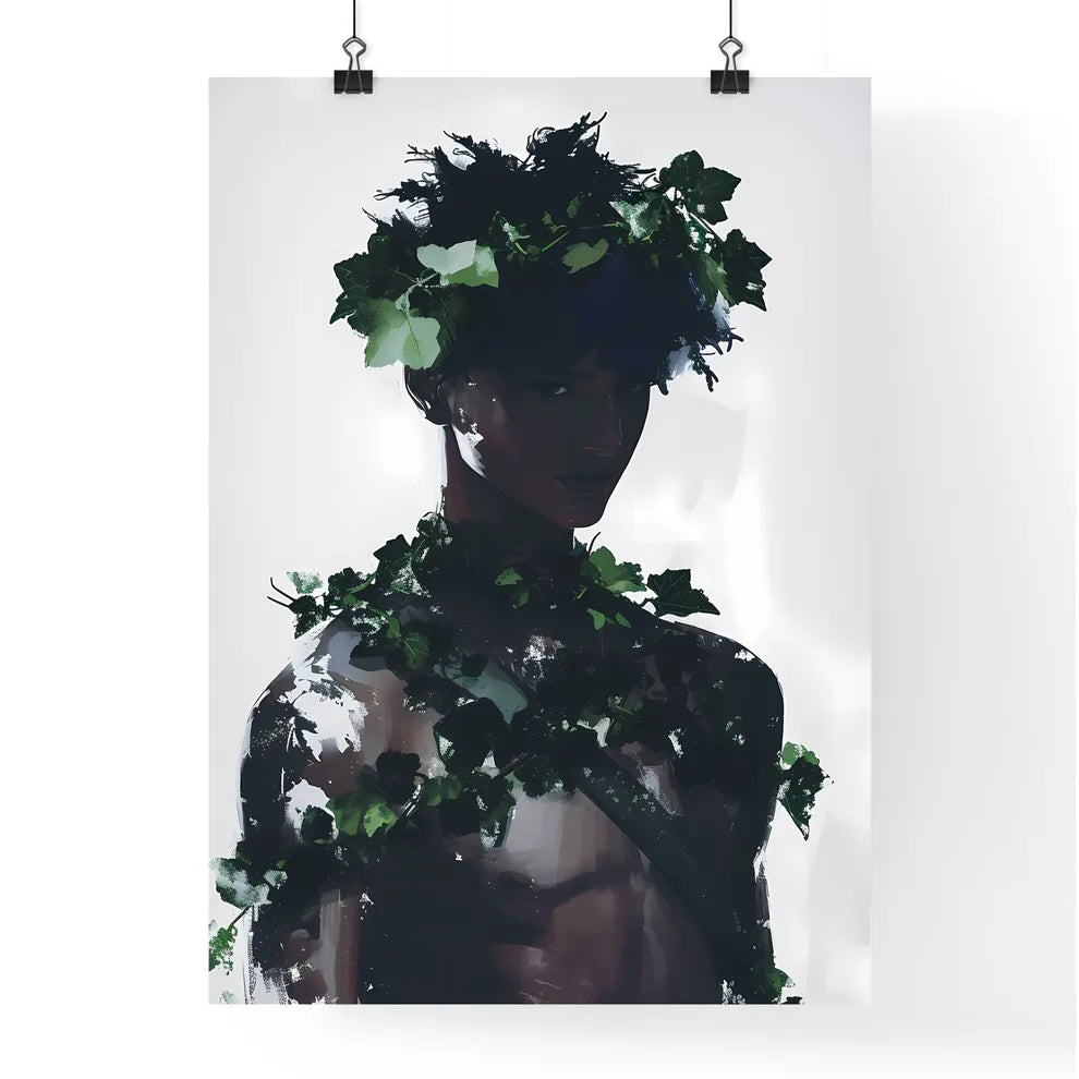 Black and white comic Poster