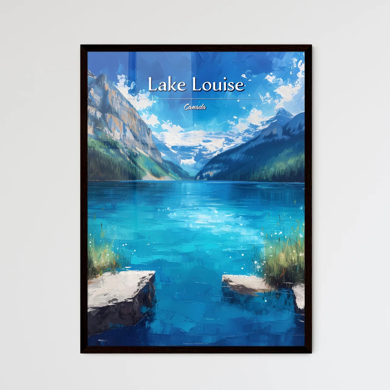 Lake Louise - Framed Art Print