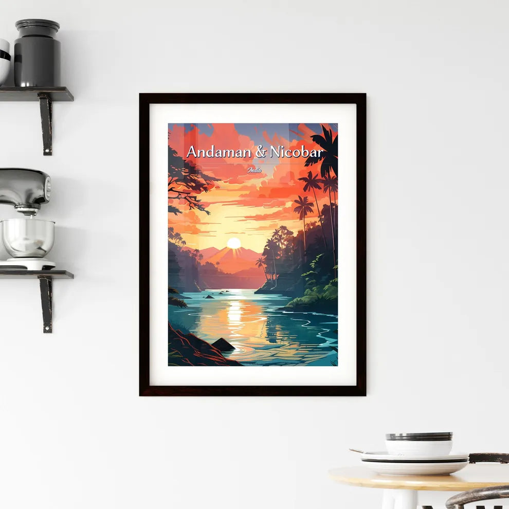 The Andaman & Nicobar Islands Framed Print