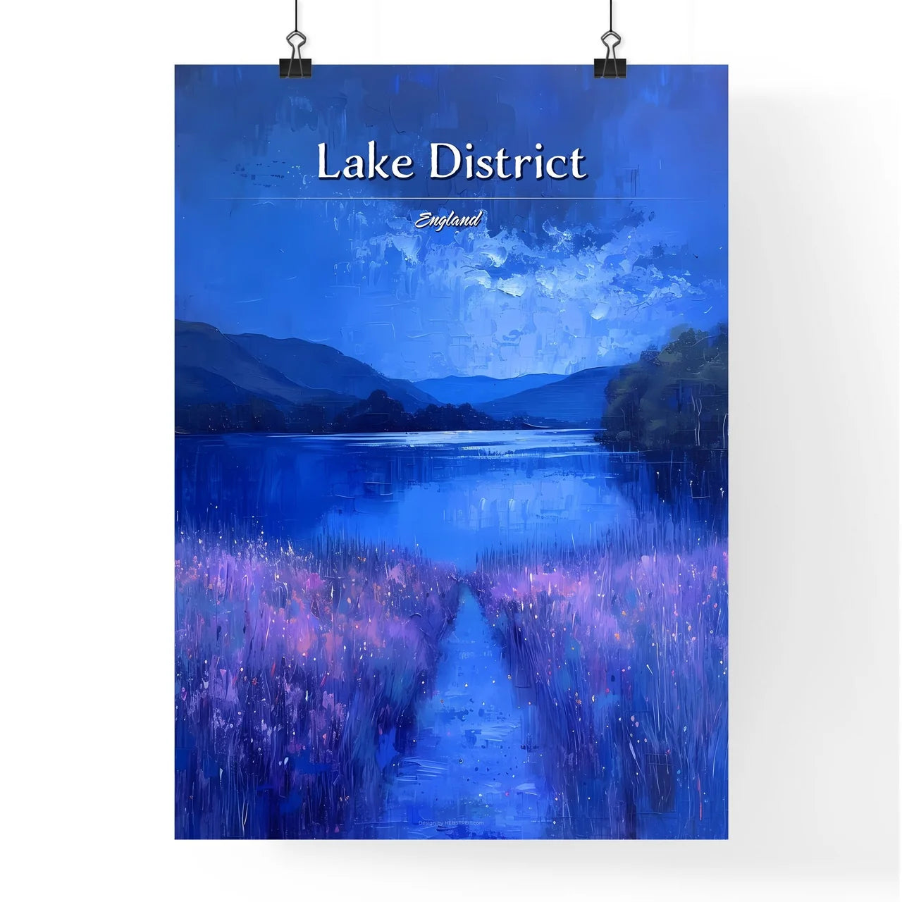 Lake District Poster