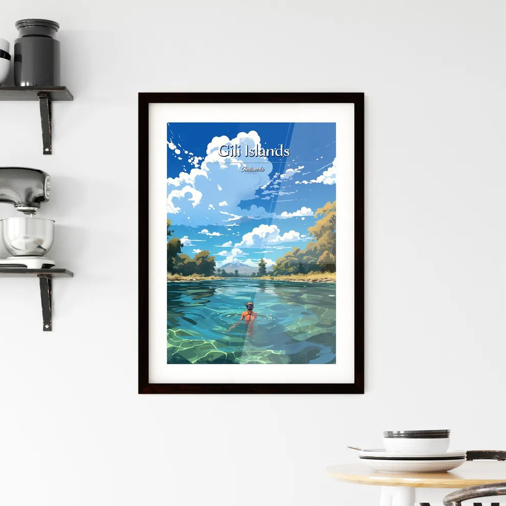 Gili Islands Framed Print